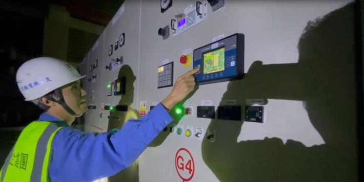 迪化污水抽水站緊急發電機啟動演練_0