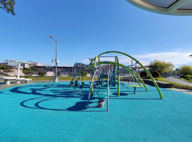 內湖污水處理廠附設休閒運動公園-共融式遊戲區