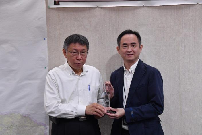 1-北市工務局衛工處「提升污水管渠維護品質」提案，榮獲第九屆臺北市廉能透明獎-智能管理類優選