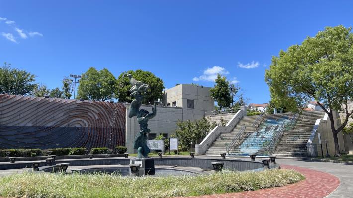 迪化休閒運動公園主要人行出入口