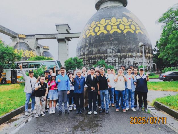 基隆市政府工務處參訪北市衛工處代管八里污水處理廠