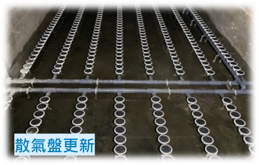 圖4 散氣盤更新