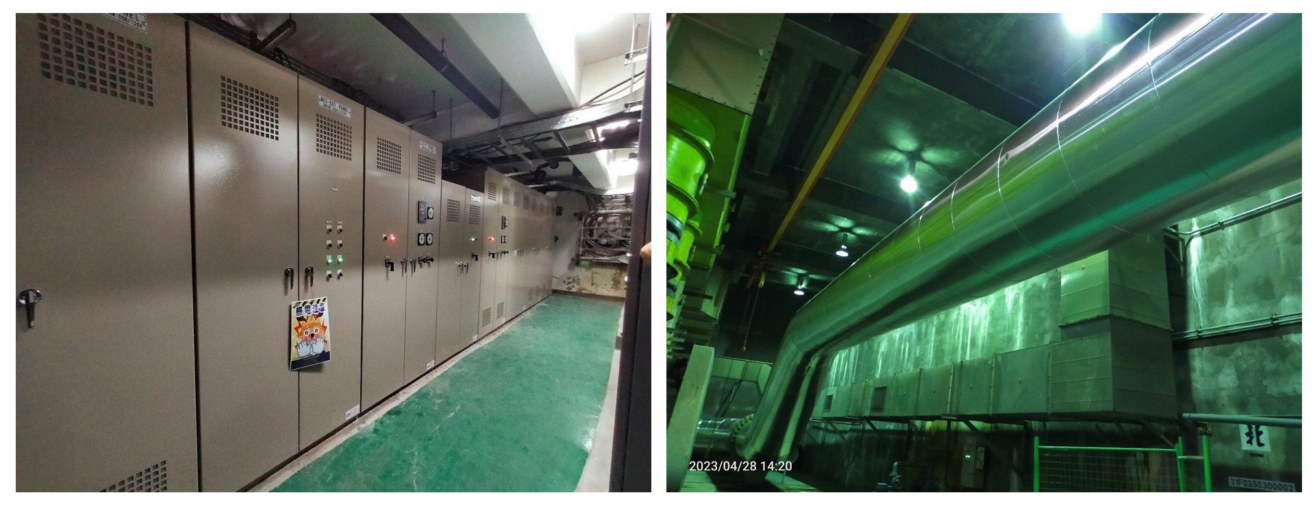 ADM Building MCC Panel、Blower Duct Thermal Insulation