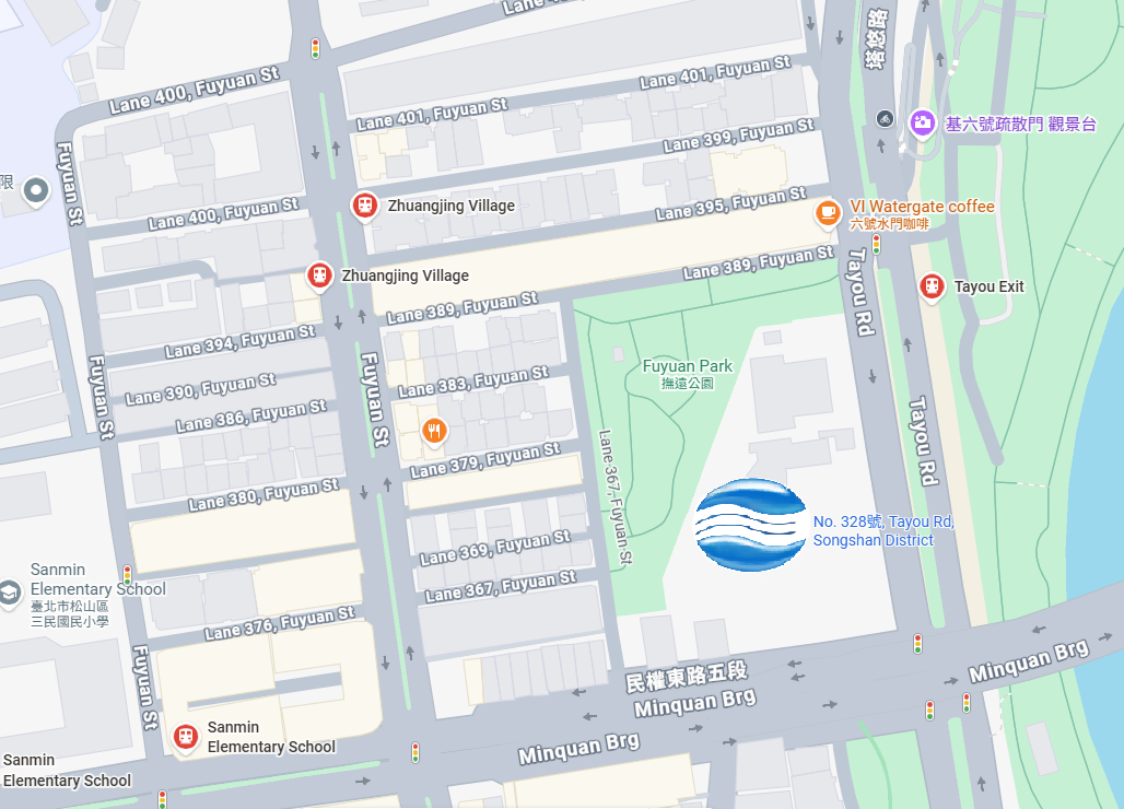 No. 328, Tayou Rd., Songshan District, Taipei City 105060, Taiwan