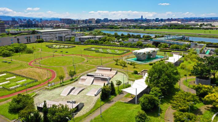 Neihu Sport and Recreation Park reopened to the public on October 3, 2026, featuring extreme sports facilities, inclusive playground equipment, a splash pool, sandpit, and fitness amenities.
