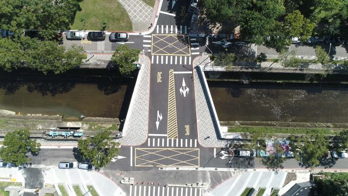 「四分溪勤力橋拓建工程」北市水利處拓寬勤力橋 如質如期完成