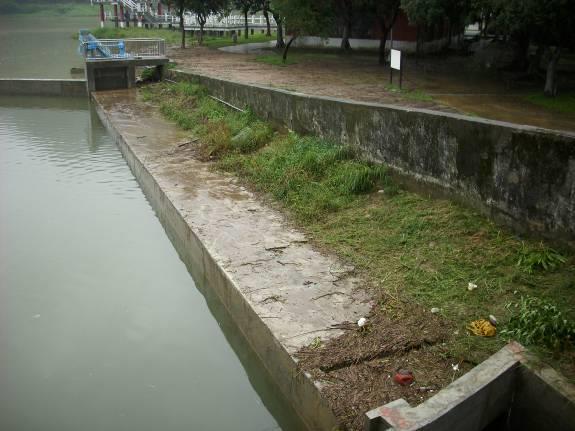 清疏導水路完工