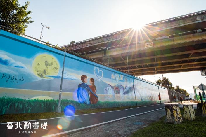 “Beginning of Youth” is located at softball field in the Rainbow Riverside Park; it shows the beauty of being youn