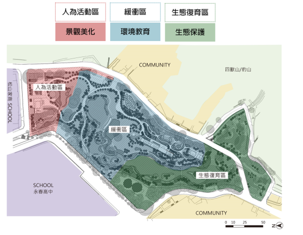 永春陂分區說明