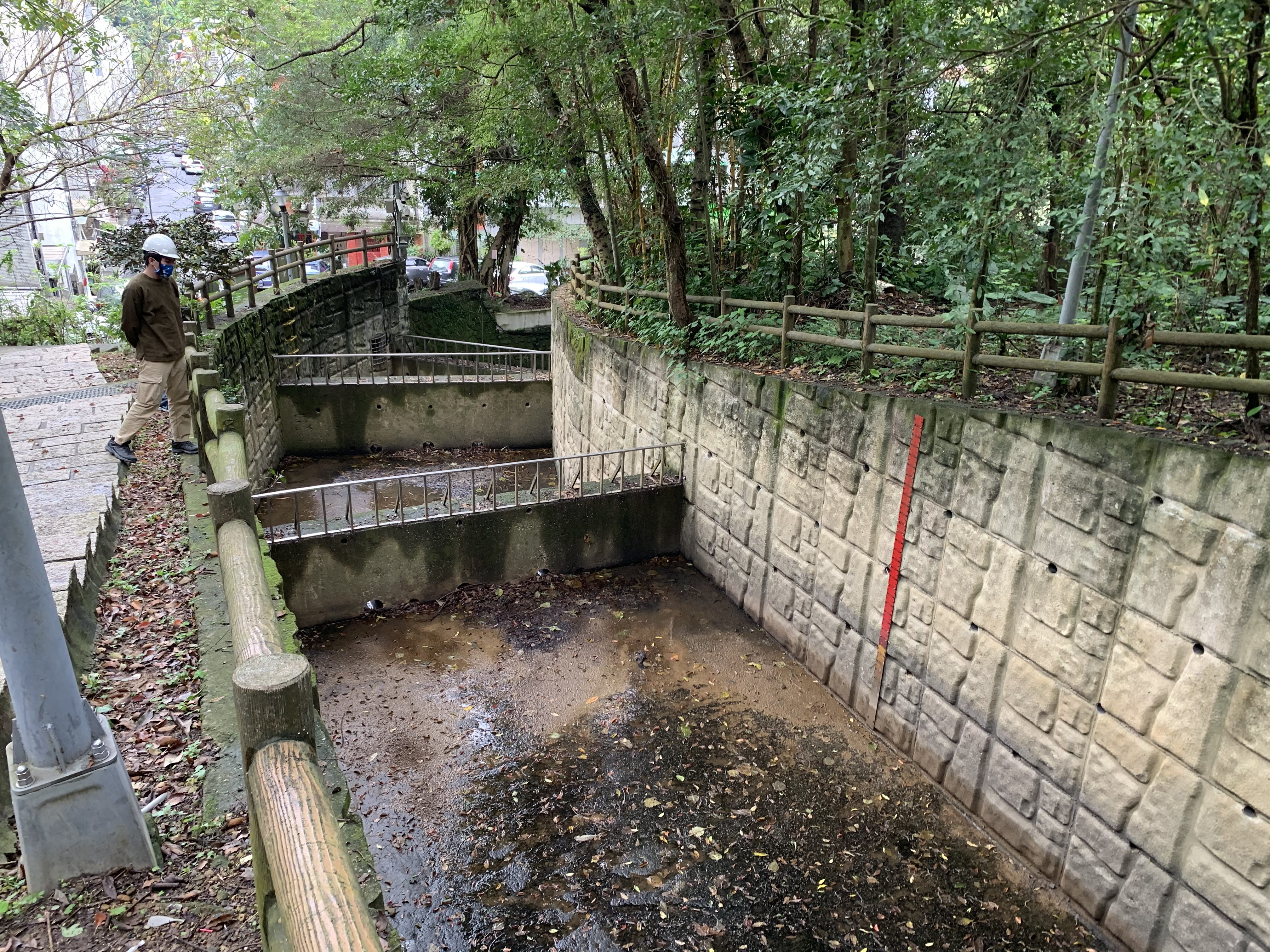 內湖區北市DF049環山路一段136巷沉砂池清淤完成現況.JPG