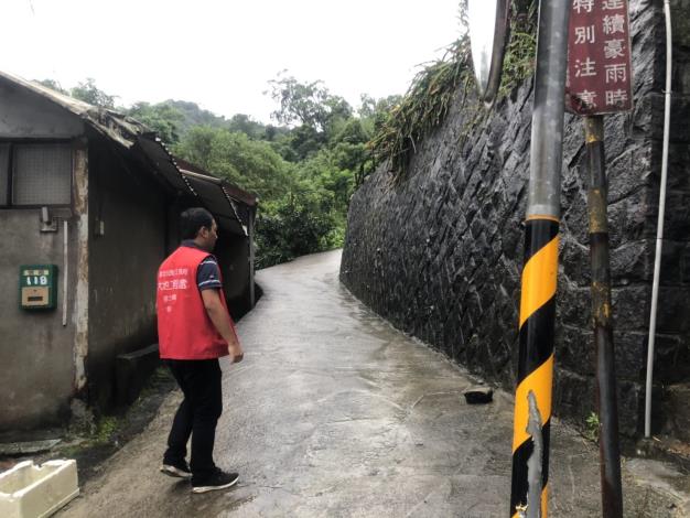 圖4：哈格比颱風進行機動巡勘