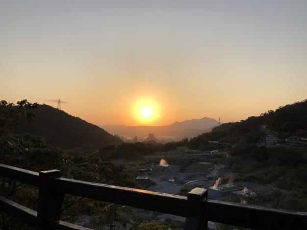 4_欣賞硫磺谷及北投市區的美景