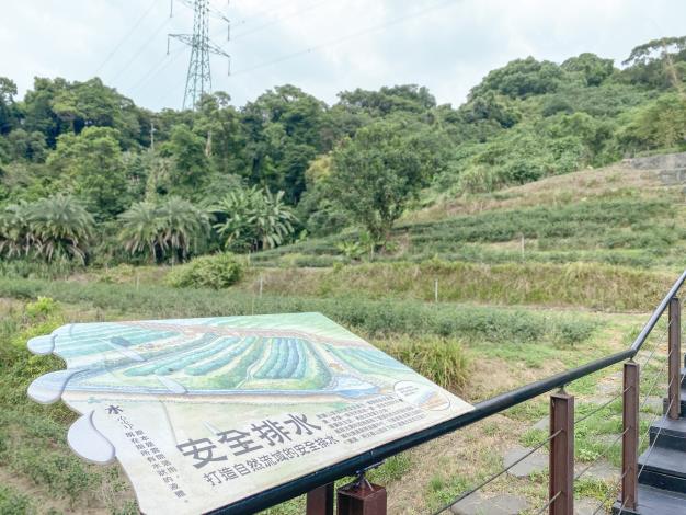 照片9 水土保持工法解說牌面導覽