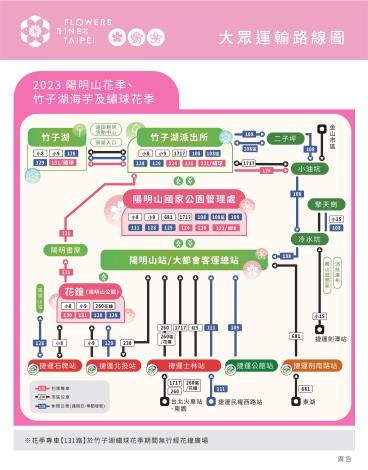 照片3 陽明山花季大眾運輸路線