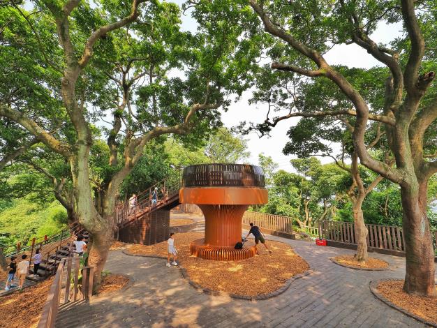 照片10  圓山風景區「森林方舟」-眺望台觀景平臺