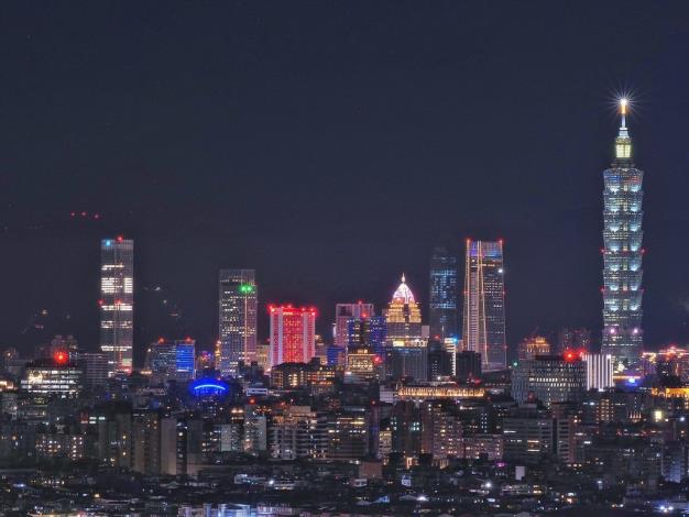 照片3：圓山風景區森林方舟觀景平臺景色