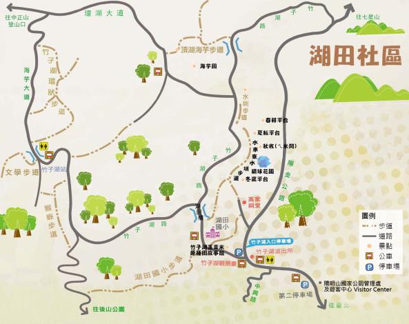 照片1湖田社區地圖