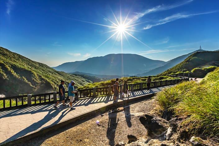 照片6－小油坑風景區
