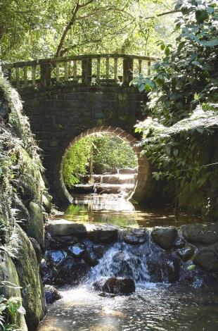 圖7:虎山溪古色古香砌石圓拱橋。