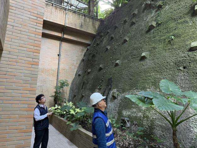 照片3-中央列管山坡地住宅社區安全檢查