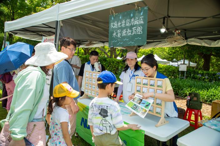圖9-漫步市集(友達光電龍潭廠區水資源教育館)