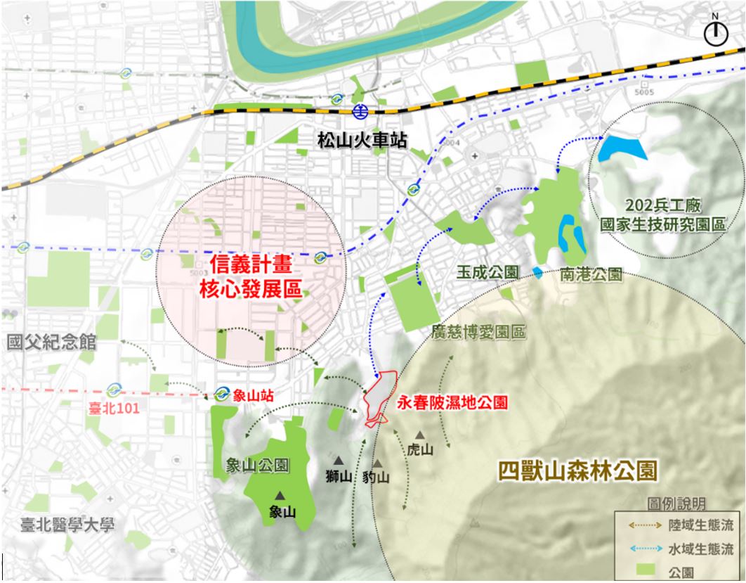 1.信義計畫區核心發展區圖 1.信義計畫區核心發展區圖