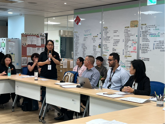 伊甸基金會臺北區長代表致歡迎詞