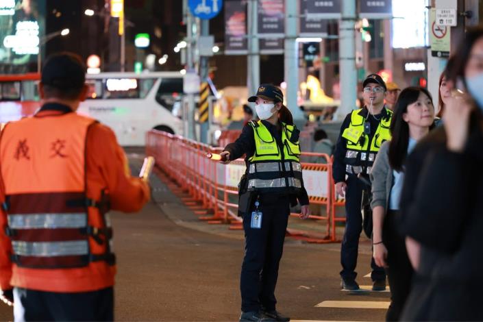 臺北市政府警察局執行大型活動勤務