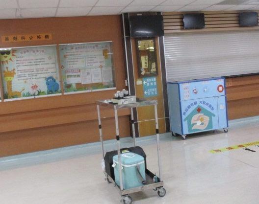 室內空氣品質稽查檢測現場照片-臺北市立聯合醫院陽明院區