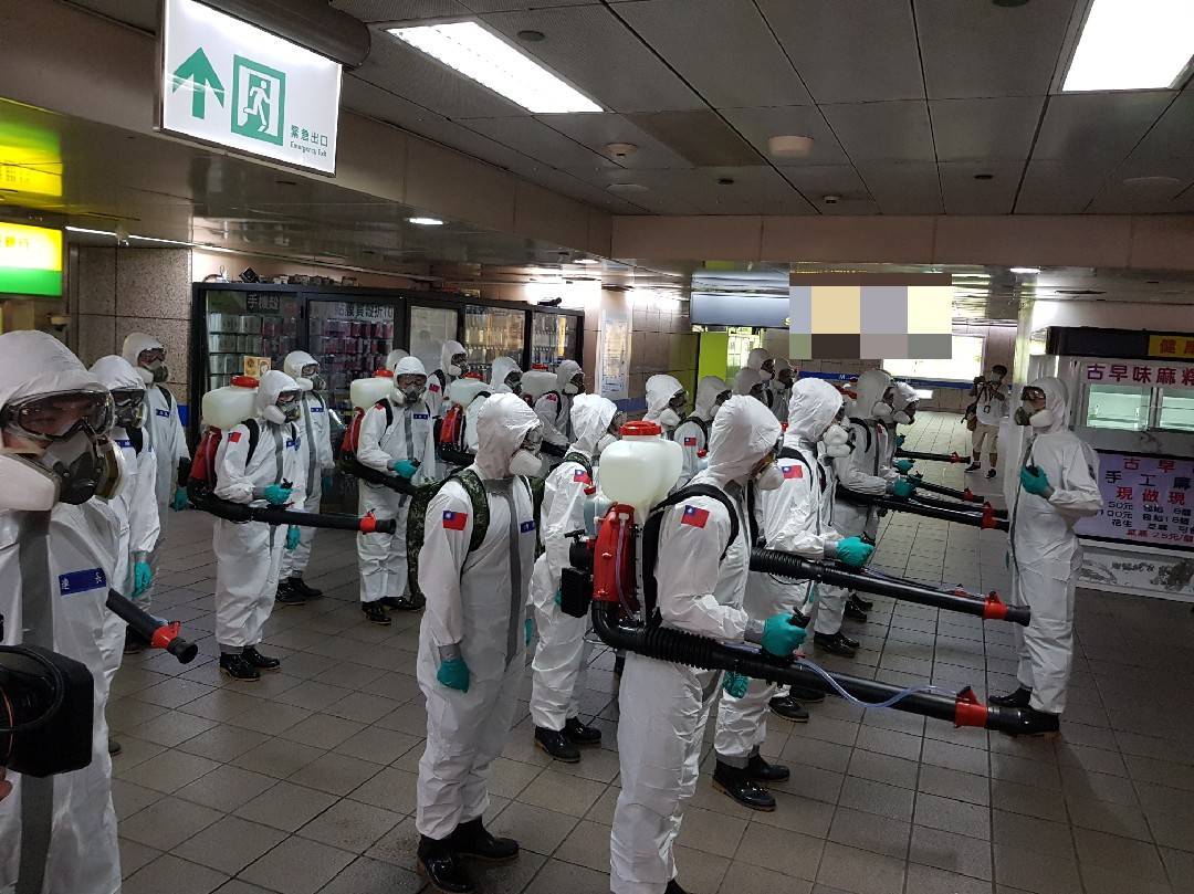 臺北市政府環境保護局 新聞稿 國軍33化學兵群擴大支援挺進北市重要交通場站