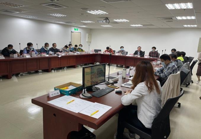 北市環保局召開跨局處會議，推廣公共工程運用再生粒料1