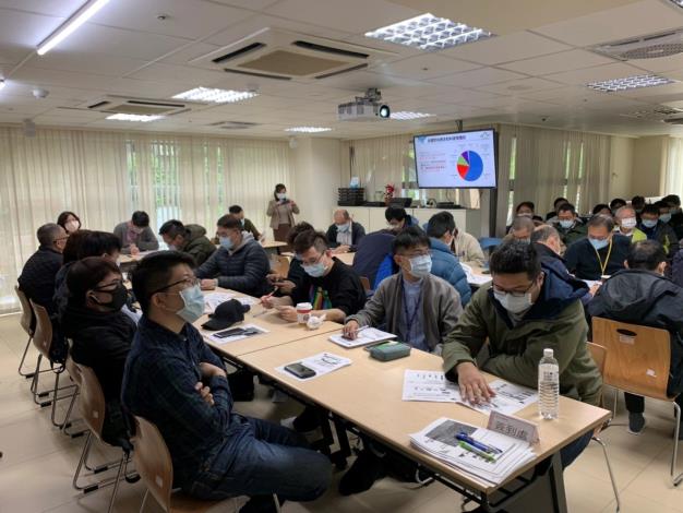 北市環保局召開跨局處會議，推廣公共工程運用再生粒料2