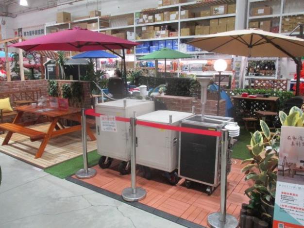 室內空氣品質稽查檢測現場照片-特力屋內湖店3