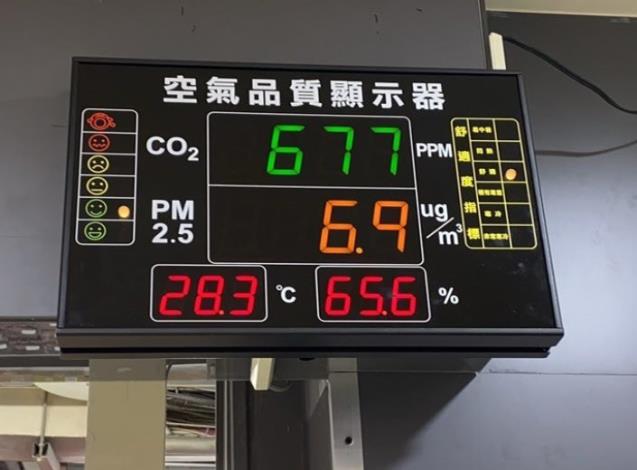 設置室內空氣品質自動連續監測設施-家樂福