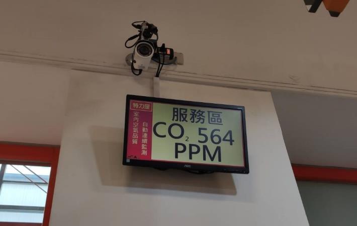 設置室內空氣品質自動連續監測設施-特力屋