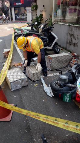 花蓮地震災後，臺北市環保局全力動員復舊，恢復市容-4_0