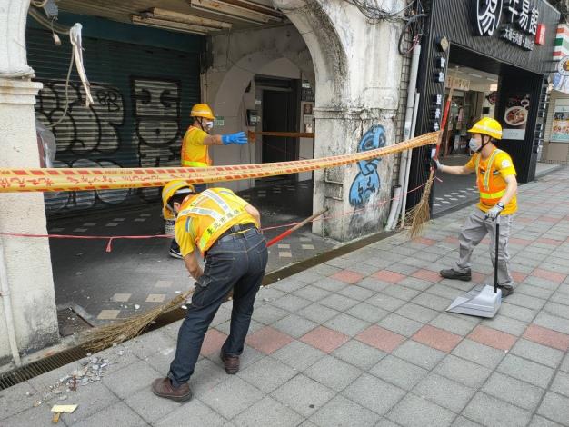 花蓮地震災後，臺北市環保局全力動員復舊，恢復市容-1_0