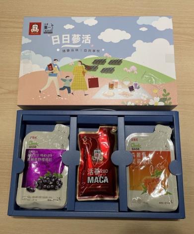 正官庄股份有限公司「日日蔘活」禮盒過度包裝，不符法規標準1以下-1