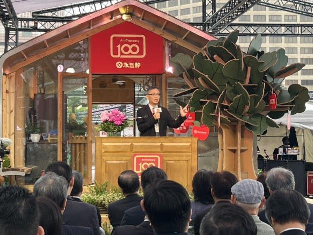 臺北市副市長張溫德出席「BETTER CHOICE」淨零減碳生活特展。