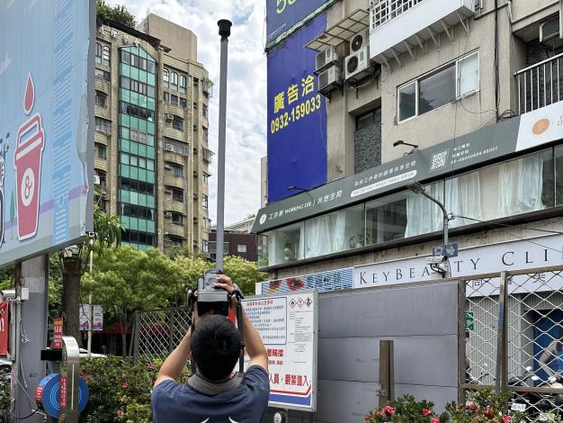 臺北市環保局執行加油站真空壓力閥稽查檢測作業