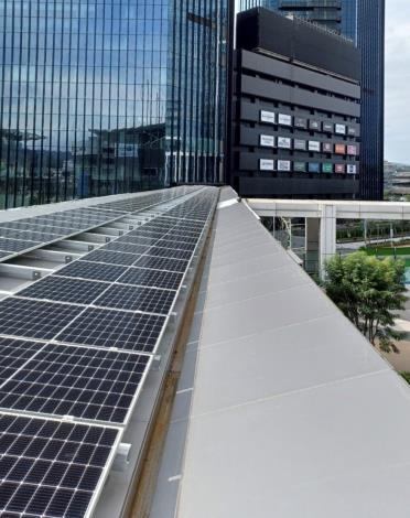 3.LaLaport依審議規範設置太陽光電發電設備