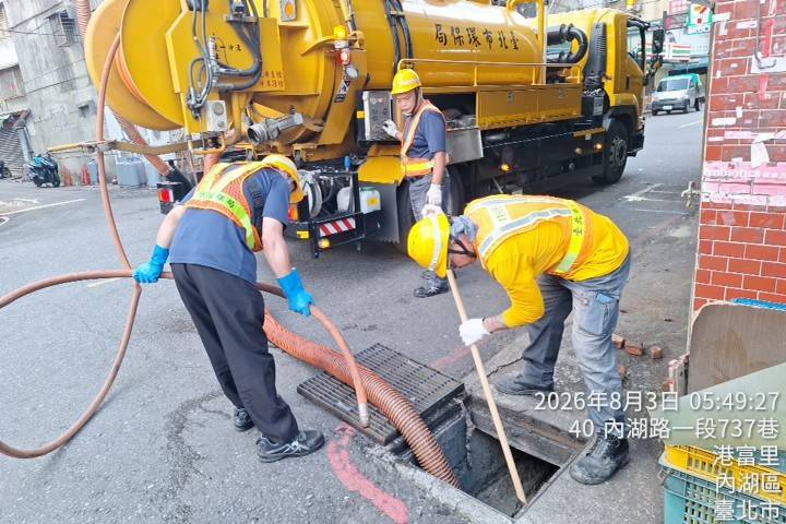 環保局加強防颱整備作業3