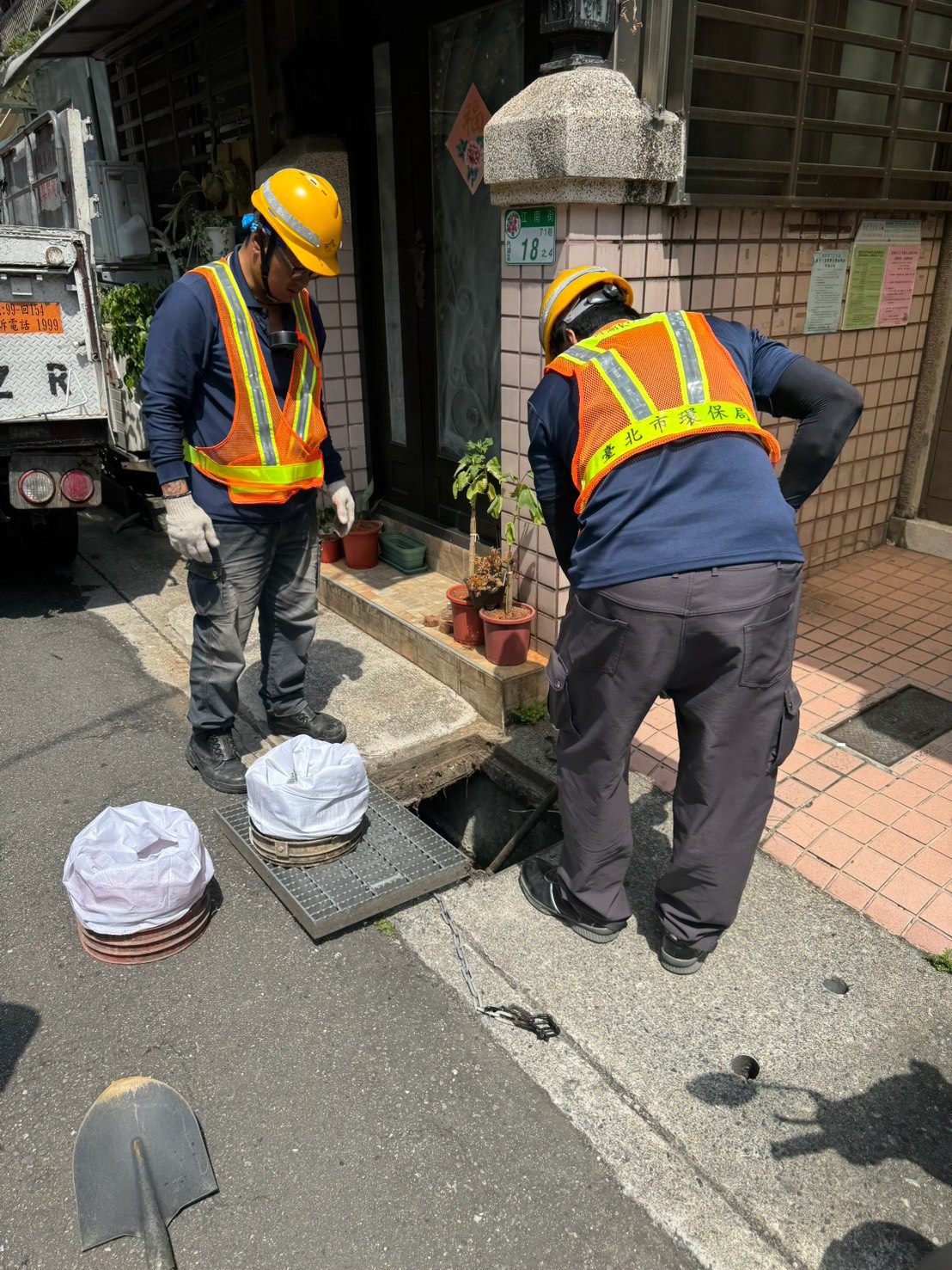 環保局加強防颱整備作業1