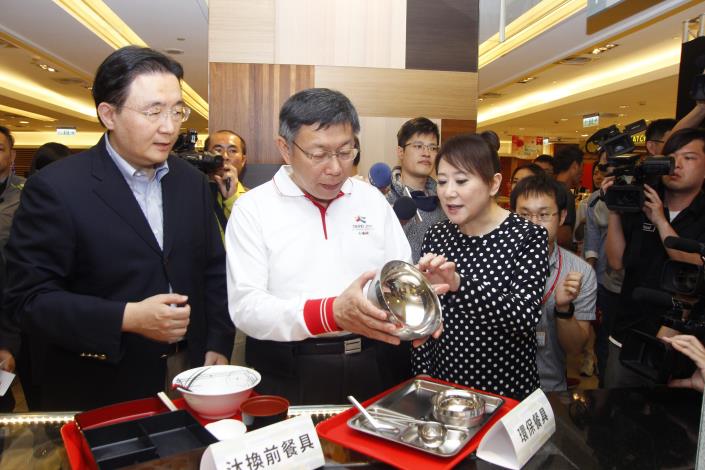 禁用-市長親至SOGO美食街了解推展成果