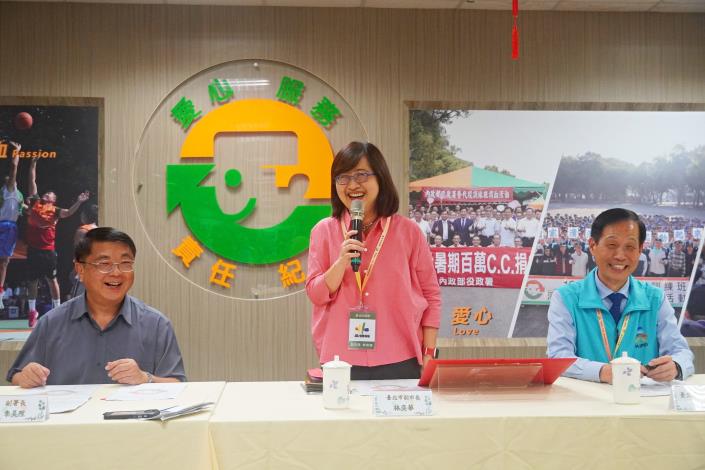 01林奕華副市長表示北市府將持續努力把臺北打造成對年輕朋友最友善的宜居城市