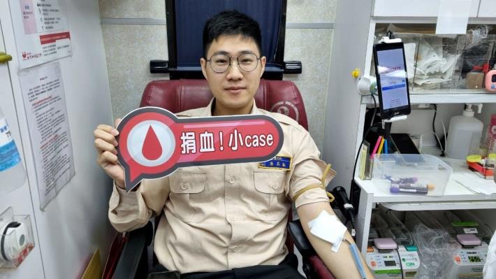捐血捐愛「役」起來 北市替代役男熱血做公益-照片3