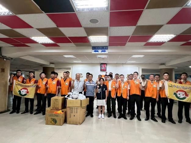 臺北市替代役役男馳援花蓮投入光復鄉救災-行前說明及安全提示