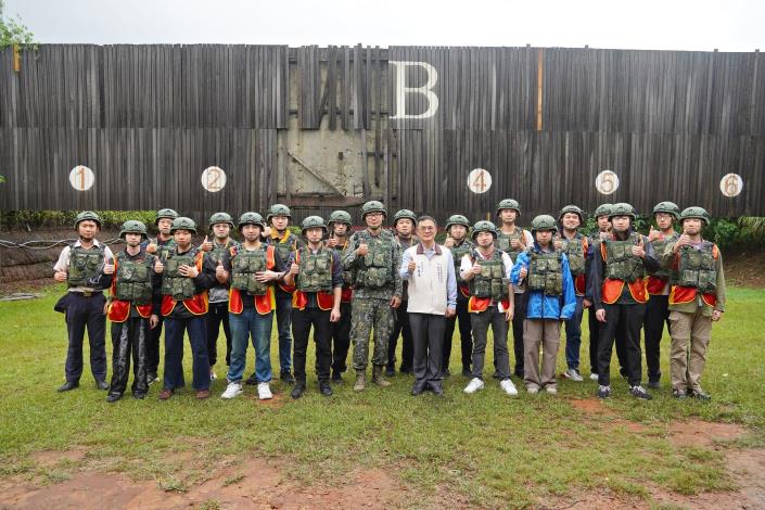 本市替代役備役役男演訓召集射擊訓練3