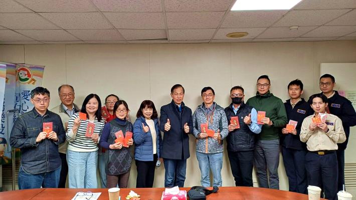 兵役局長李治安親赴所屬替代役中心慰勉基層同仁及役男辛勞