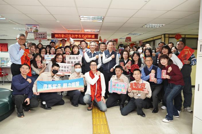 臺北市張溫德副市長赴兵役局辭歲-2